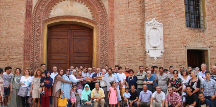 Musulmani d’Italia nelle chiese in segno di pace