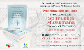 Presentazione libro “Introduzione alla Spiritualità musulmana” di Abdessalam Yassine al Circolo Filologico Milanese